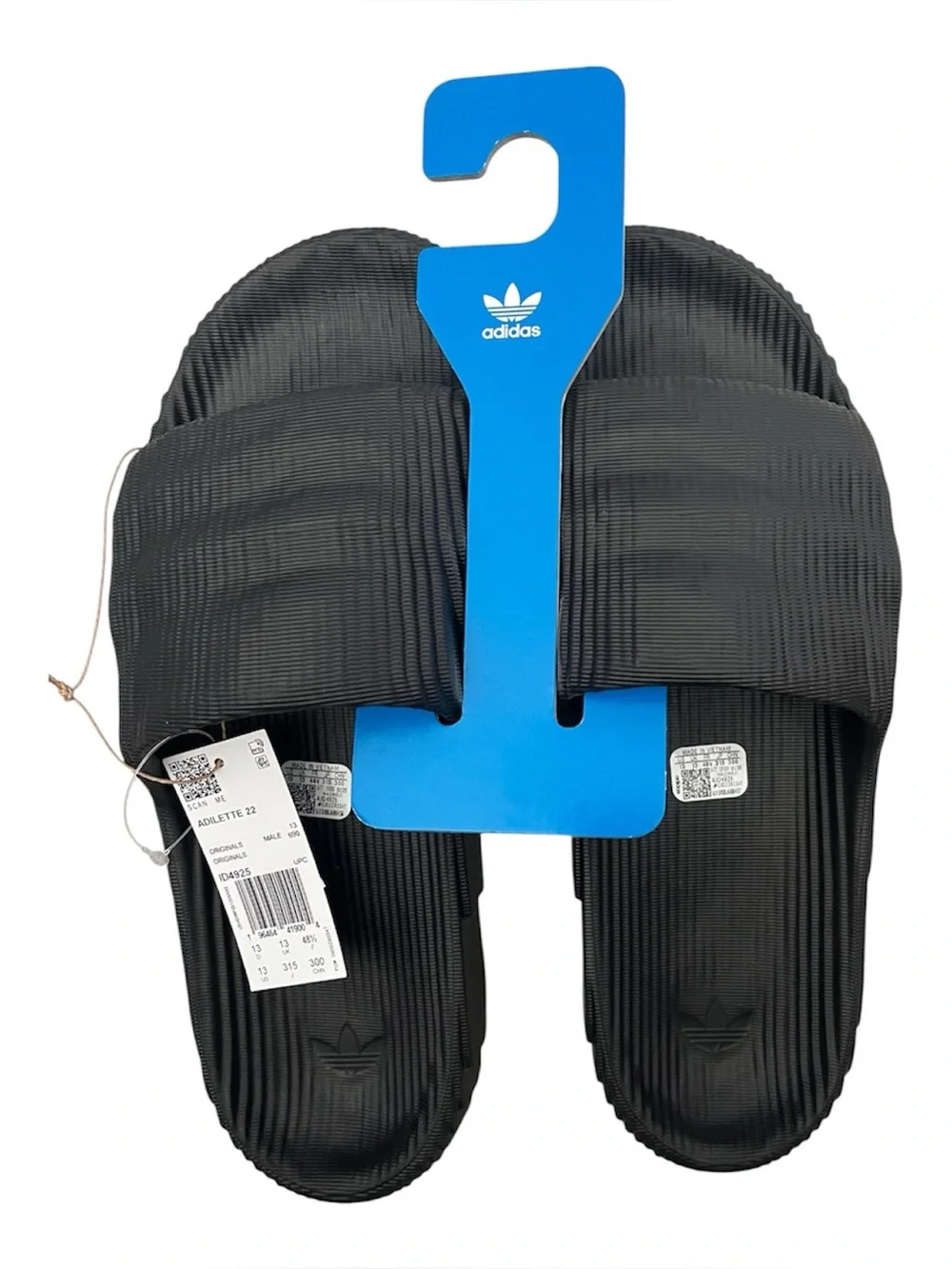 adidas Adilette 22 Slides Black NEW Men’s Size 13 Sandals